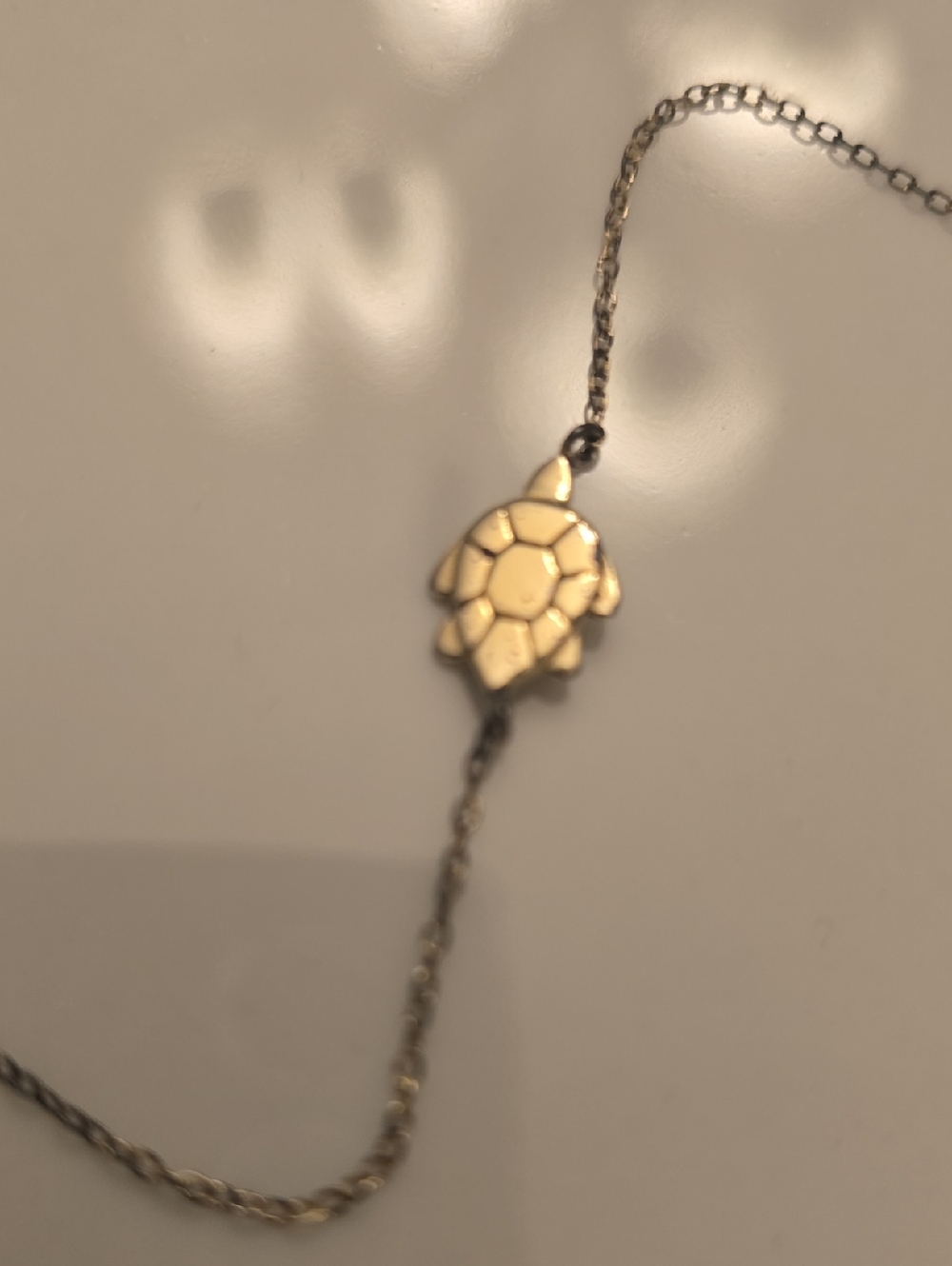 Sterling Silver Turtle Necklace